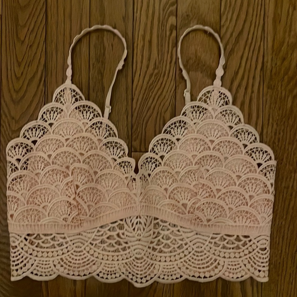 Free People bralette pink S